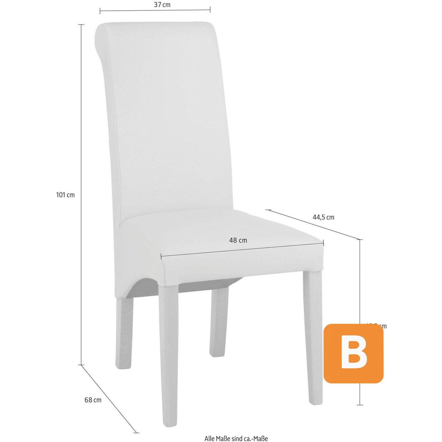 4-Fußstuhl "RITO", Set, 2 St , Gestell Buche - HOME AFFAIRE HOME AFFAIRE