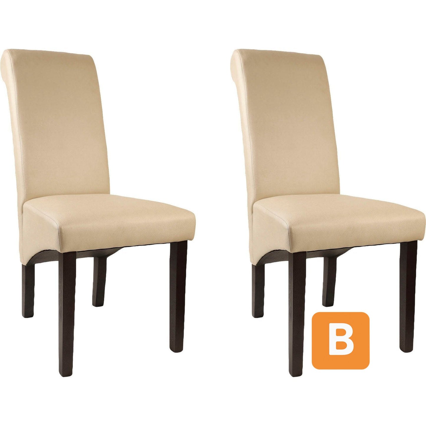 4-Fußstuhl "RITO", Set, 2 St , Gestell Buche - HOME AFFAIRE HOME AFFAIRE