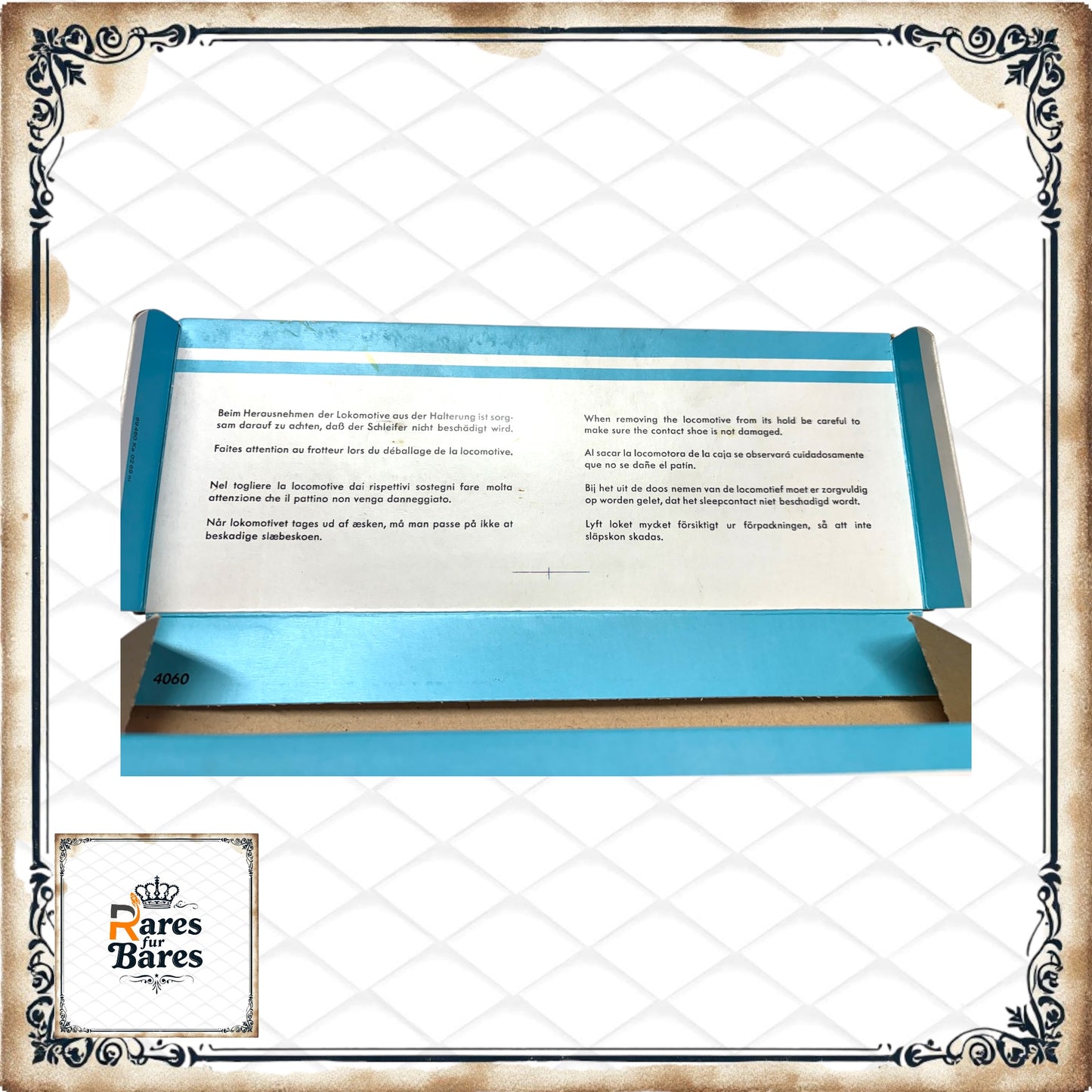 Innenansicht Märklin 4061 H0 Lokomotive Western Germany Sammlerobjekt