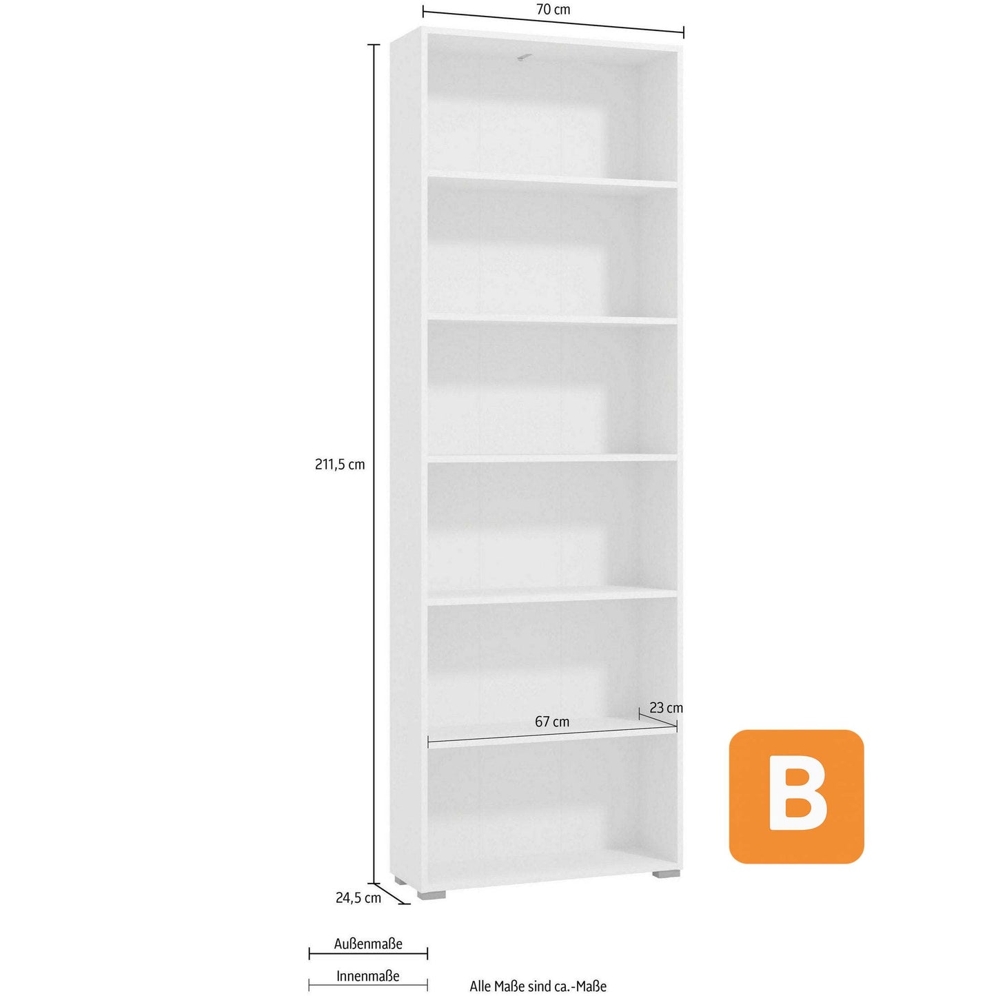 Aktenregal Tomar 6 INOSIGN