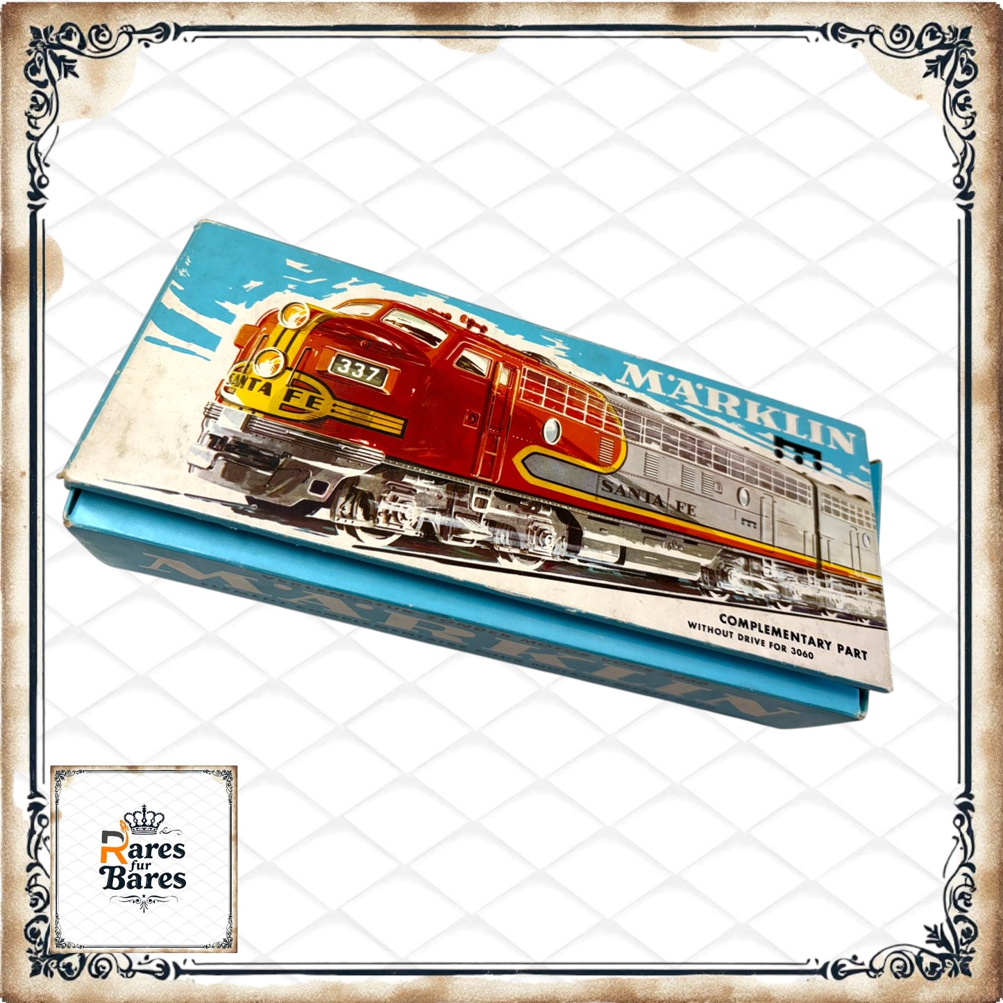 Märklin 4061 Lokomotive H0 Western Germany Originalverpackung Vintage Sammlerstück