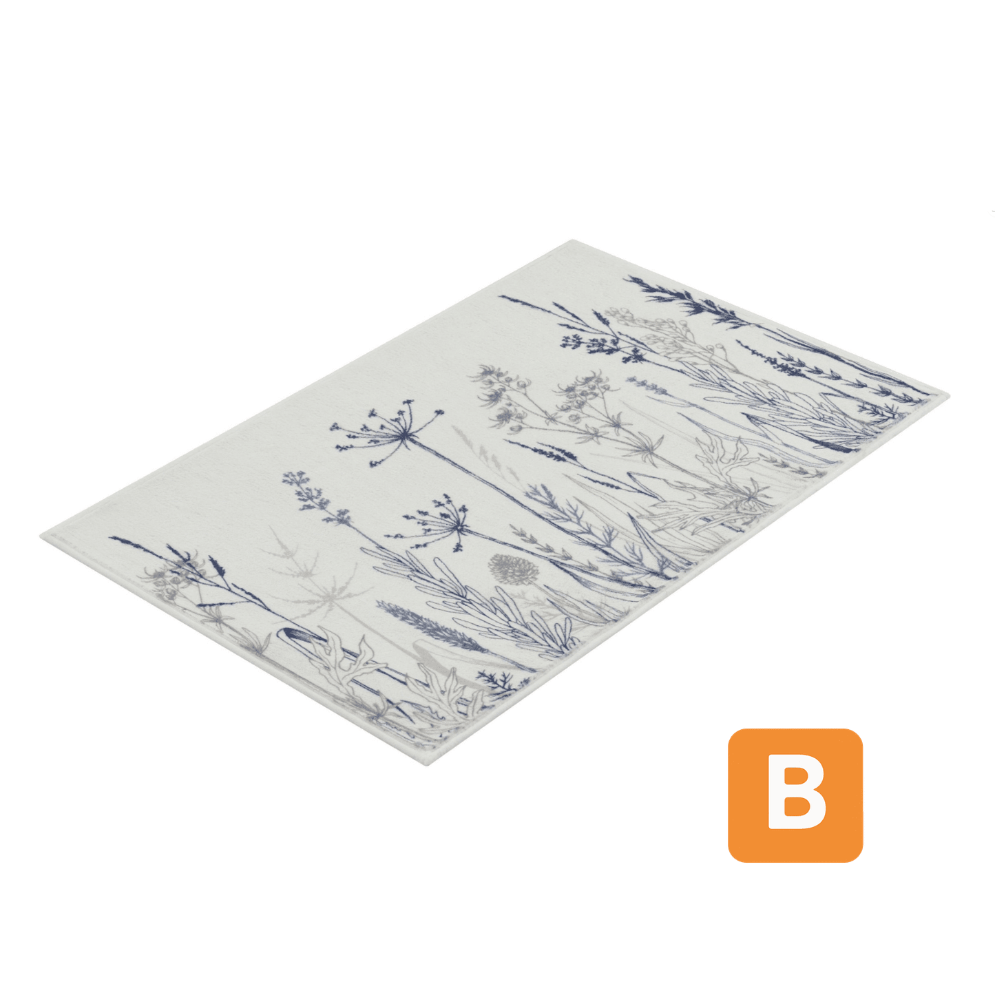 Badematte "Savannah" im multicolor-Design, Maße: 120x70 cm - KLEINE WOLKE KLEINE WOLKE