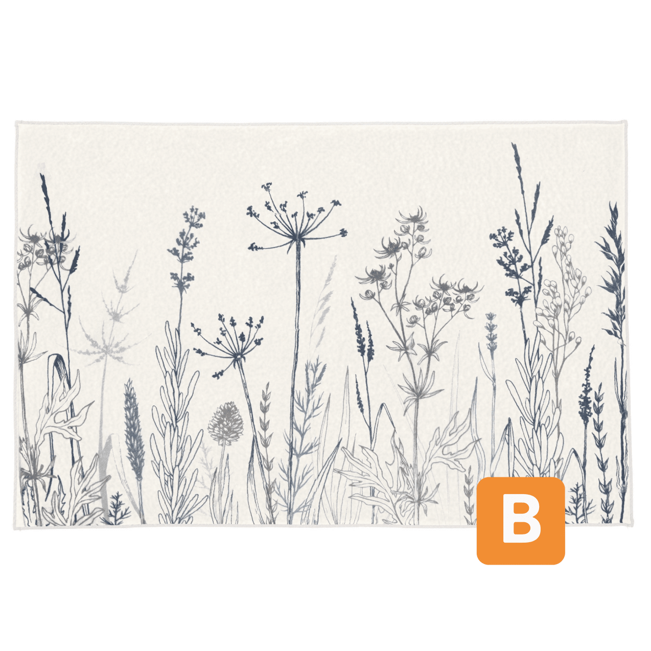 Badematte "Savannah" im multicolor-Design, Maße: 120x70 cm - KLEINE WOLKE KLEINE WOLKE