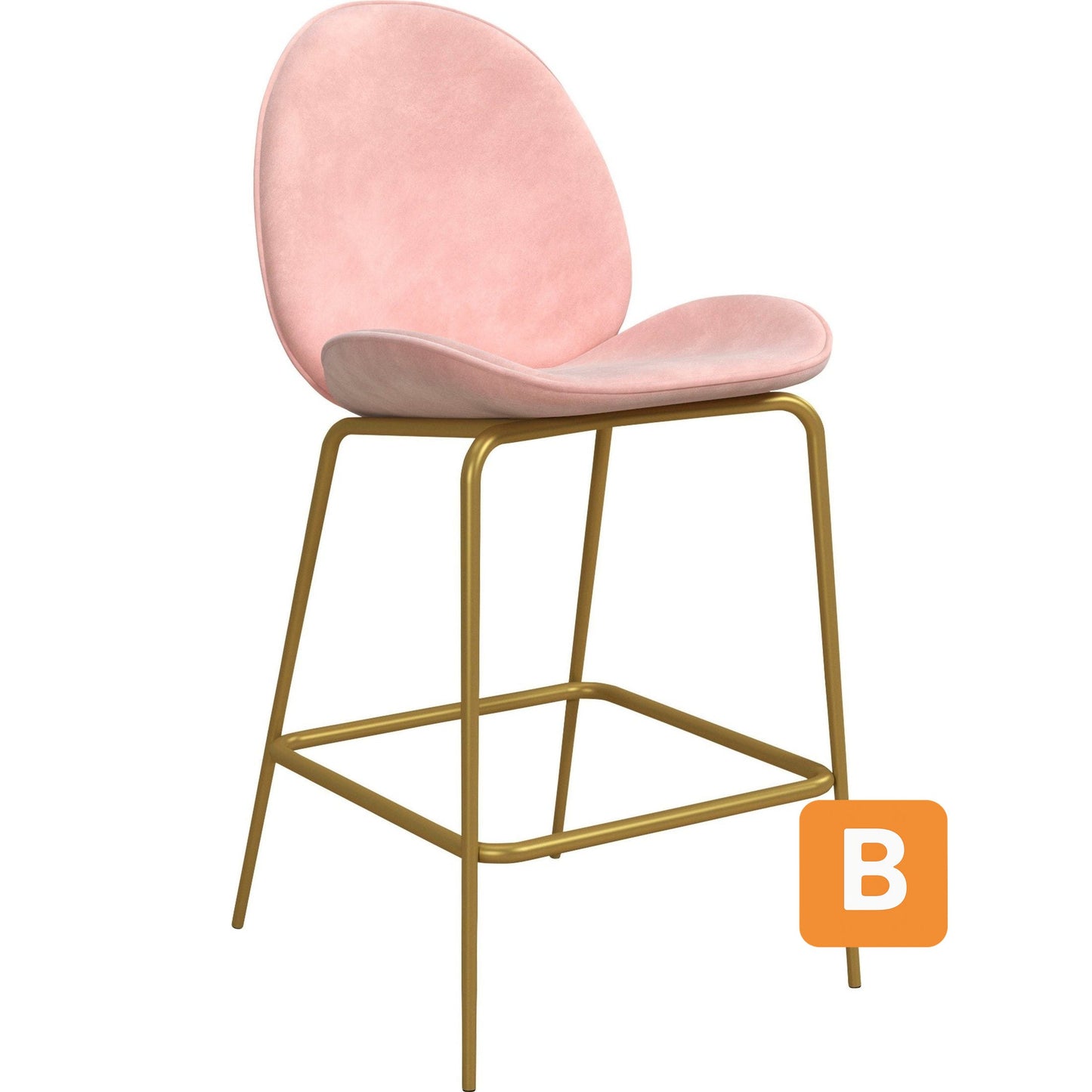 Barhocker "Astor", Sitzhöhe 63 cm - COSMO LIVING BY COSMOPOLITAN CosmoLiving