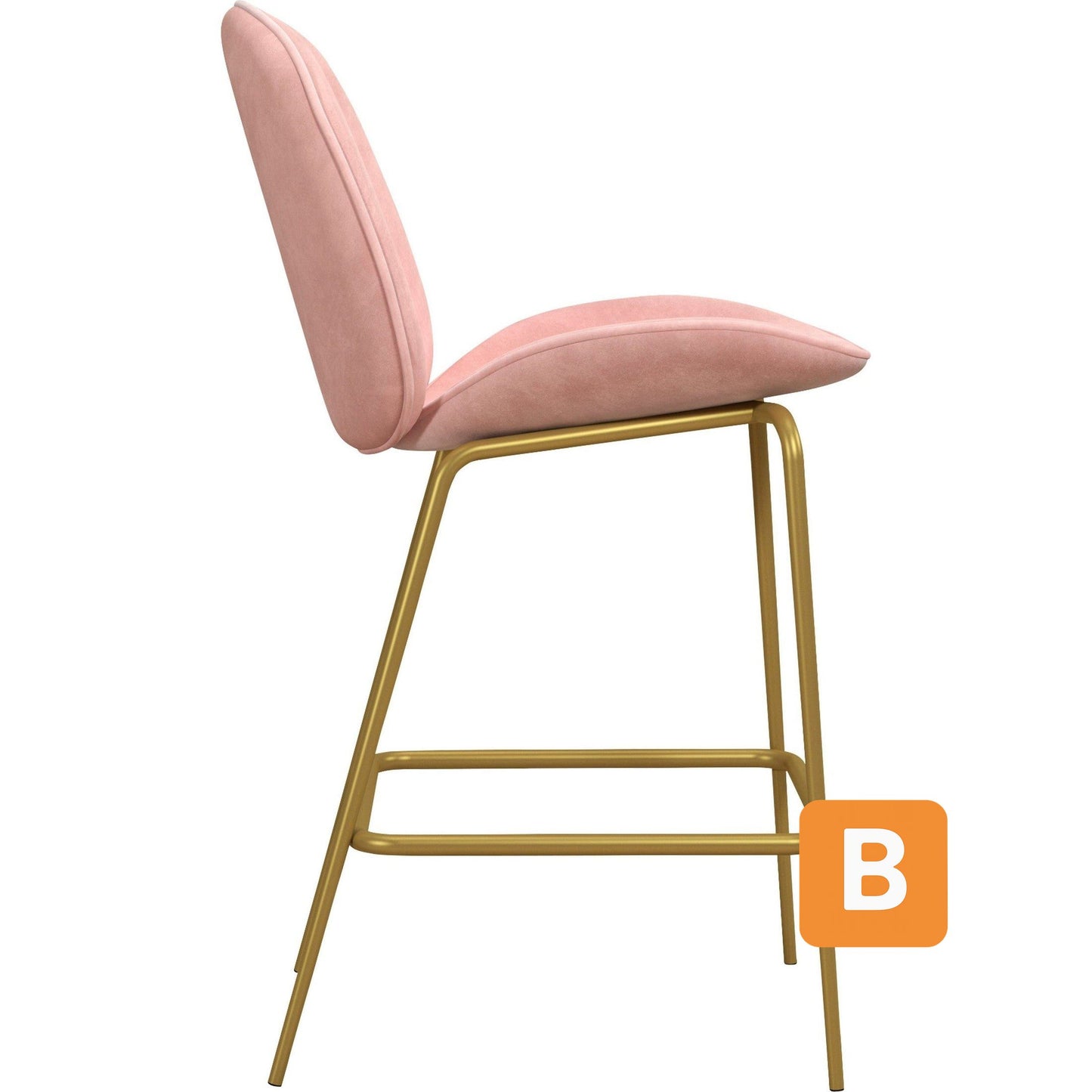 Barhocker "Astor", Sitzhöhe 63 cm - COSMO LIVING BY COSMOPOLITAN CosmoLiving