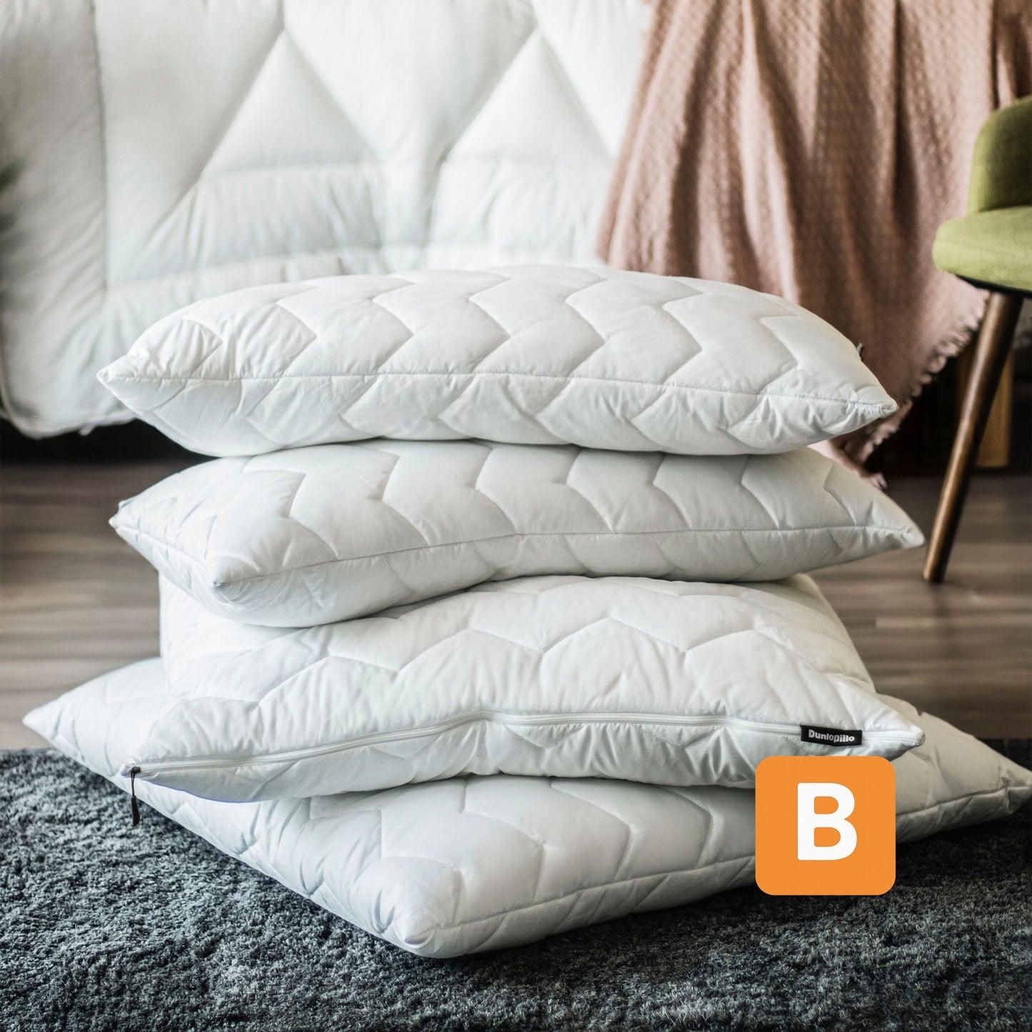 Baumwollkissen Life 40x80 Dunlopillo