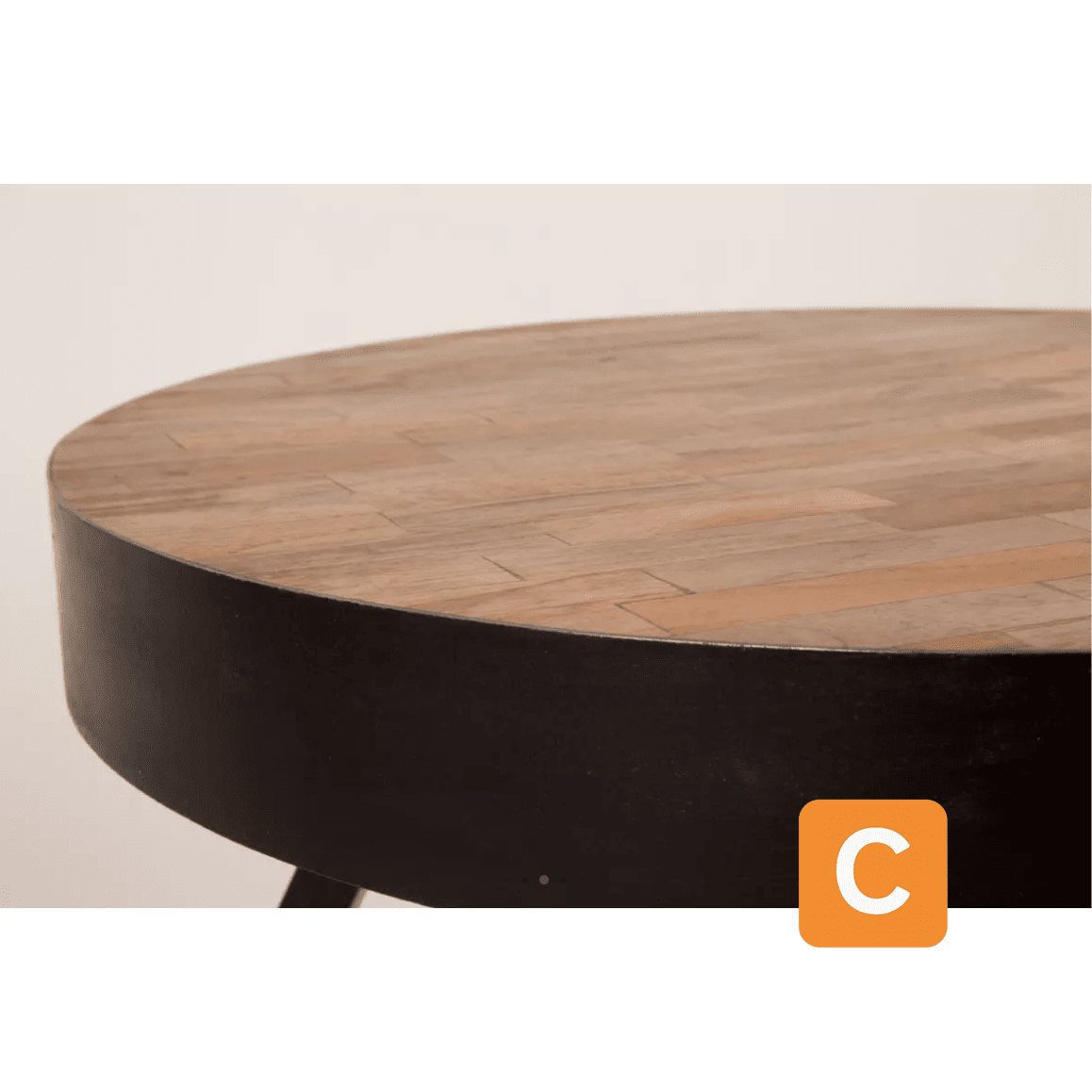 Beistelltisch "Suri", aus Teakholz - DAHEIM DAHEIM