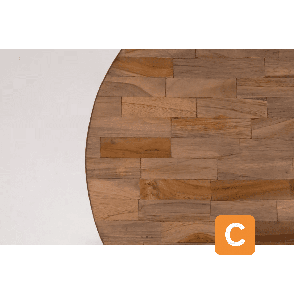 Beistelltisch "Suri", aus Teakholz - DAHEIM DAHEIM