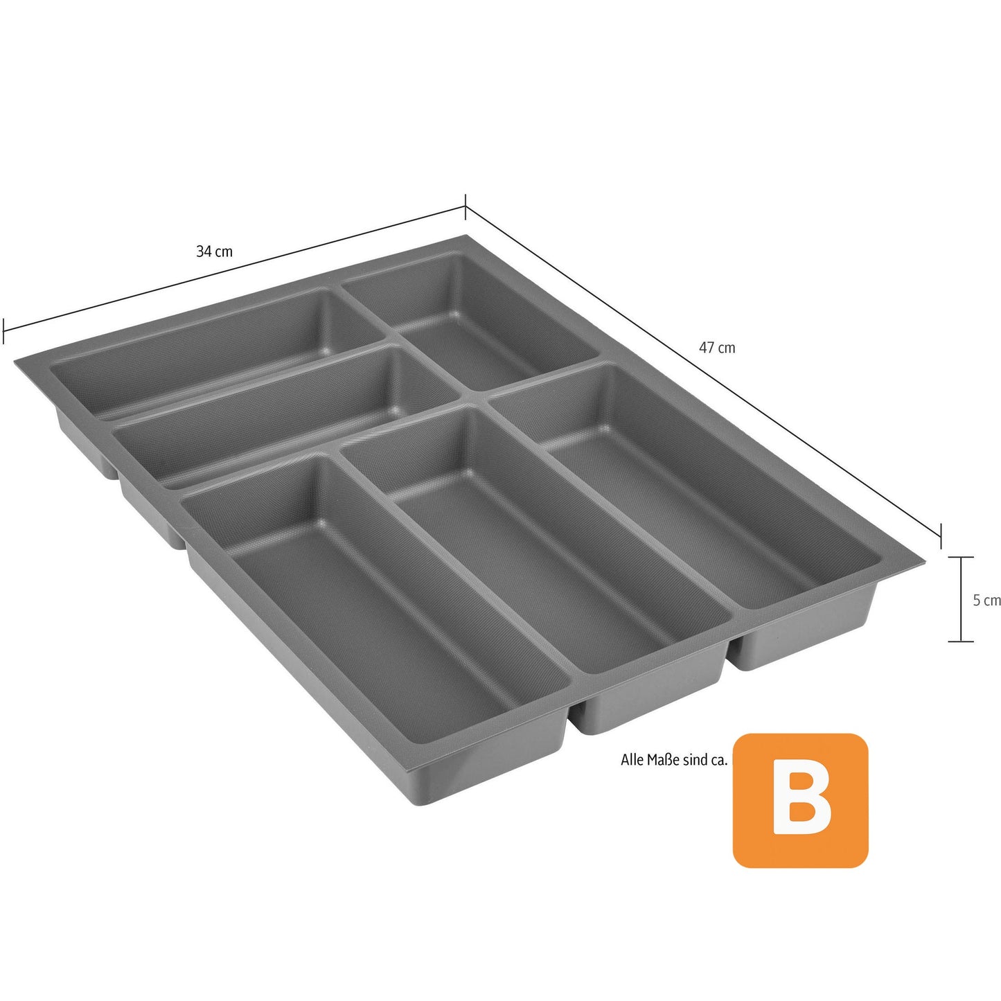 Besteckeinsatz, div. Größen und Abmessungen - NOBILIA® ELEMENTS NOBILIA® ELEMENTS