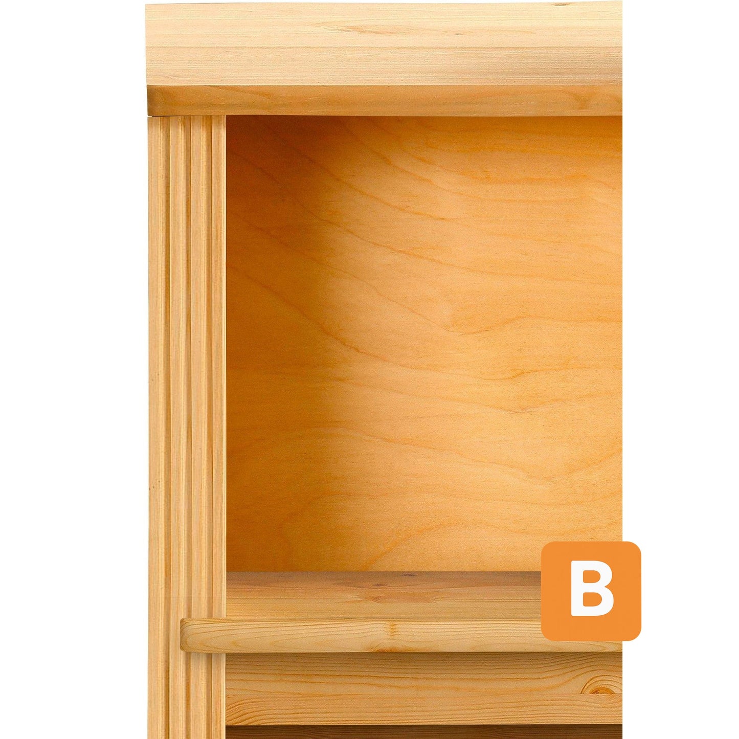 Bücherregal "Soeren", Kiefer von HOME AFFAIRE HOME AFFAIRE