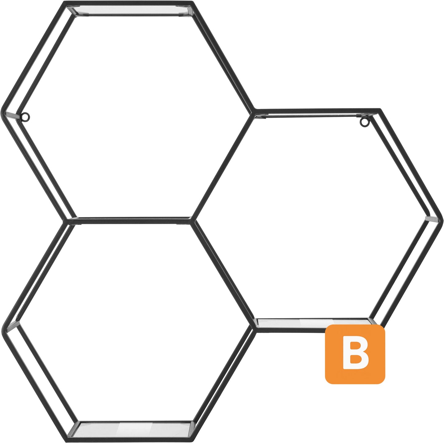 Deko-Wandregal Lenia Leonique
