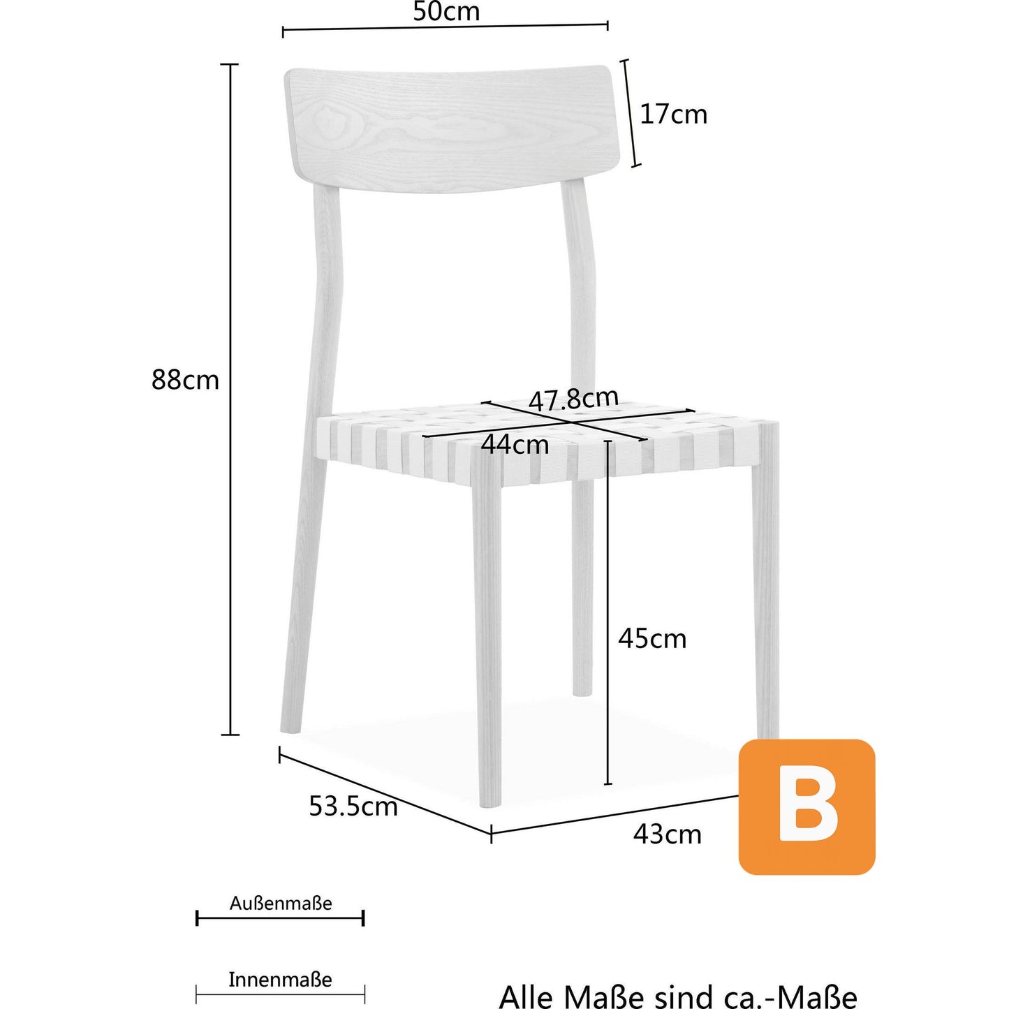 Esszimmerstuhl "Elain" - Le Ger Home by Lena Gercke Le Ger Home by Lena Gerke