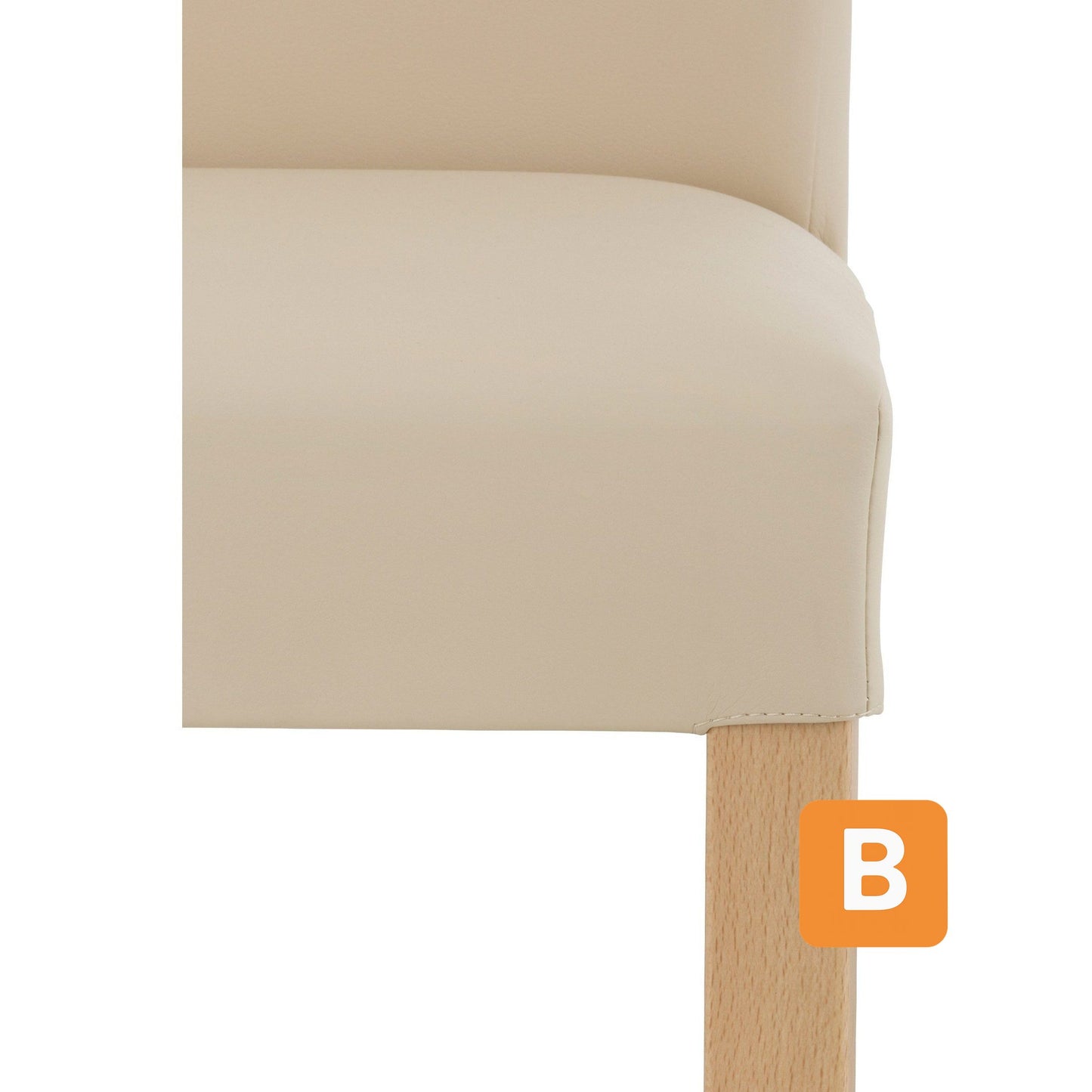 Esszimmerstuhl "Nina", beige, 4er Set - HOME AFFAIRE HOME AFFAIRE