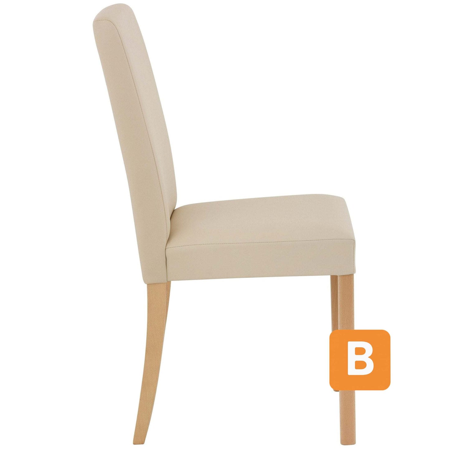 Esszimmerstuhl "Nina", beige, 4er Set - HOME AFFAIRE HOME AFFAIRE