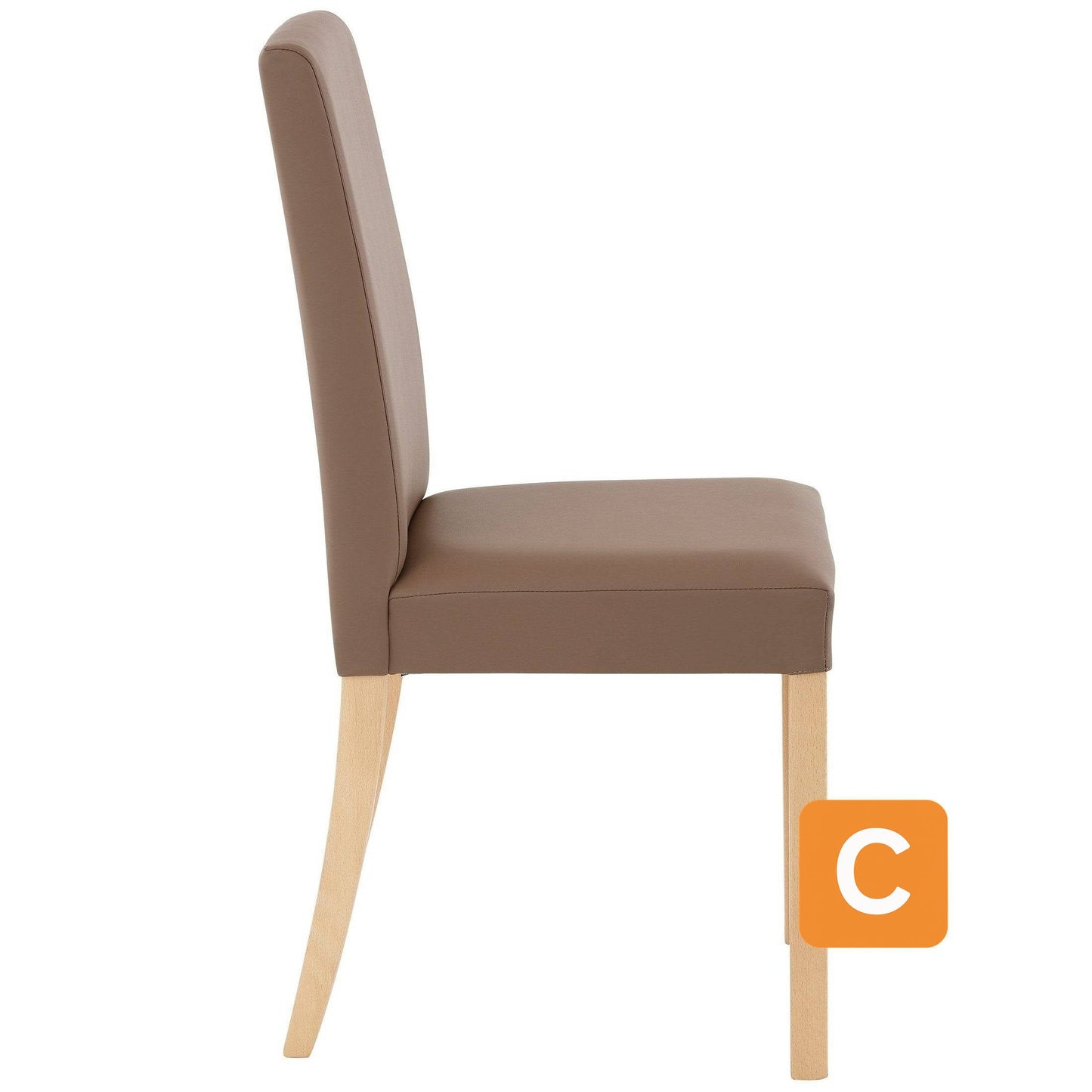 Esszimmerstuhl "Nina", taupe, 4er Set - HOME AFFAIRE HOME AFFAIRE