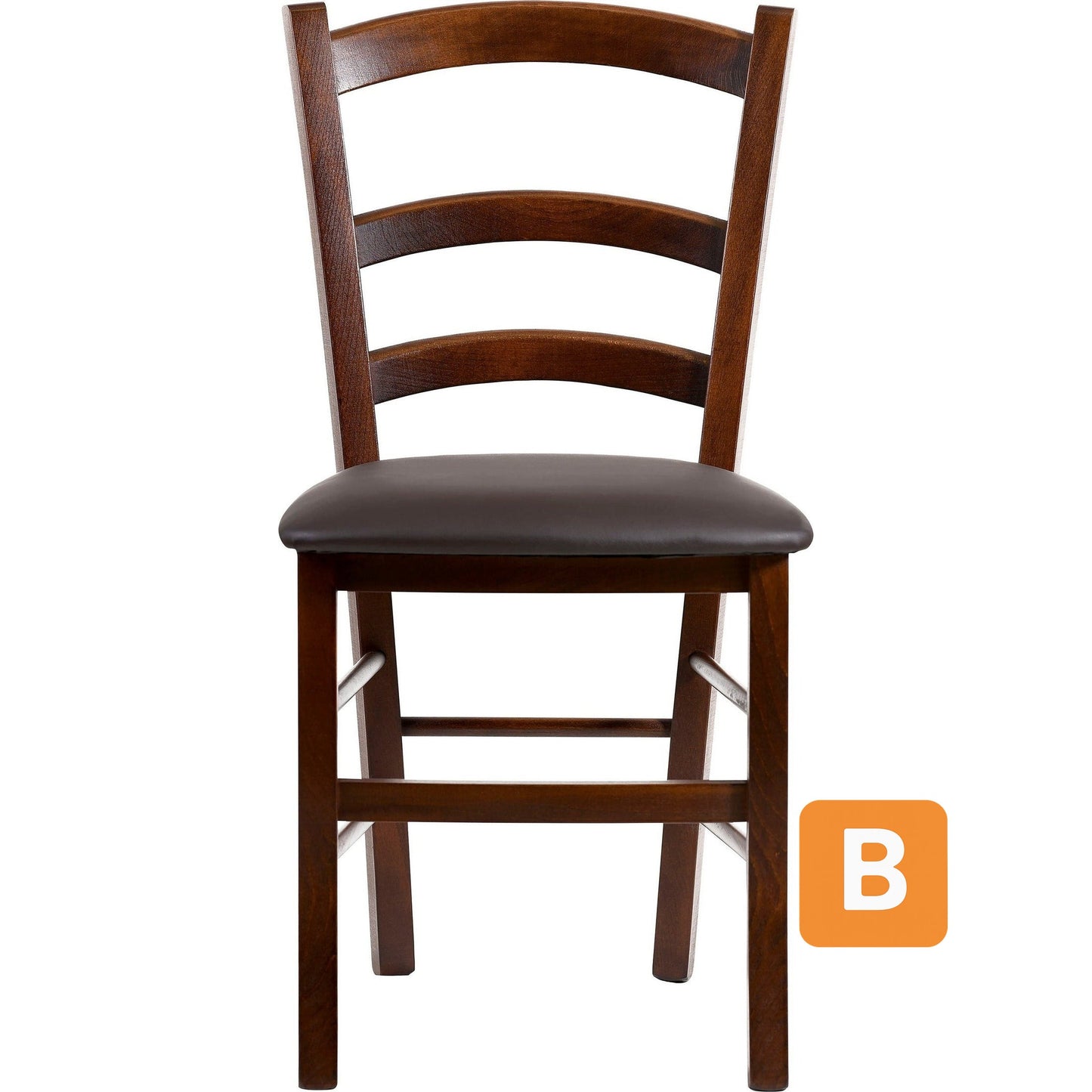 Esszimmerstuhl "Super Paesana", nussbraun, 2er Set - HOME AFFAIRE HOME AFFAIRE