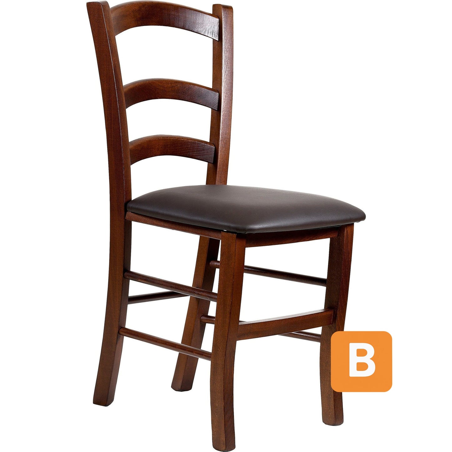 Esszimmerstuhl "Super Paesana", nussbraun, 2er Set - HOME AFFAIRE HOME AFFAIRE