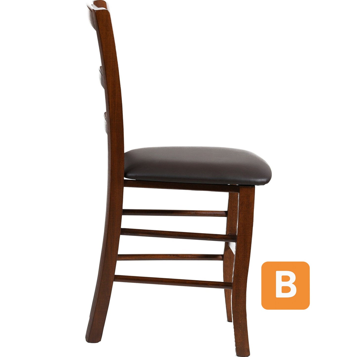 Esszimmerstuhl "Super Paesana", nussbraun, 2er Set - HOME AFFAIRE HOME AFFAIRE