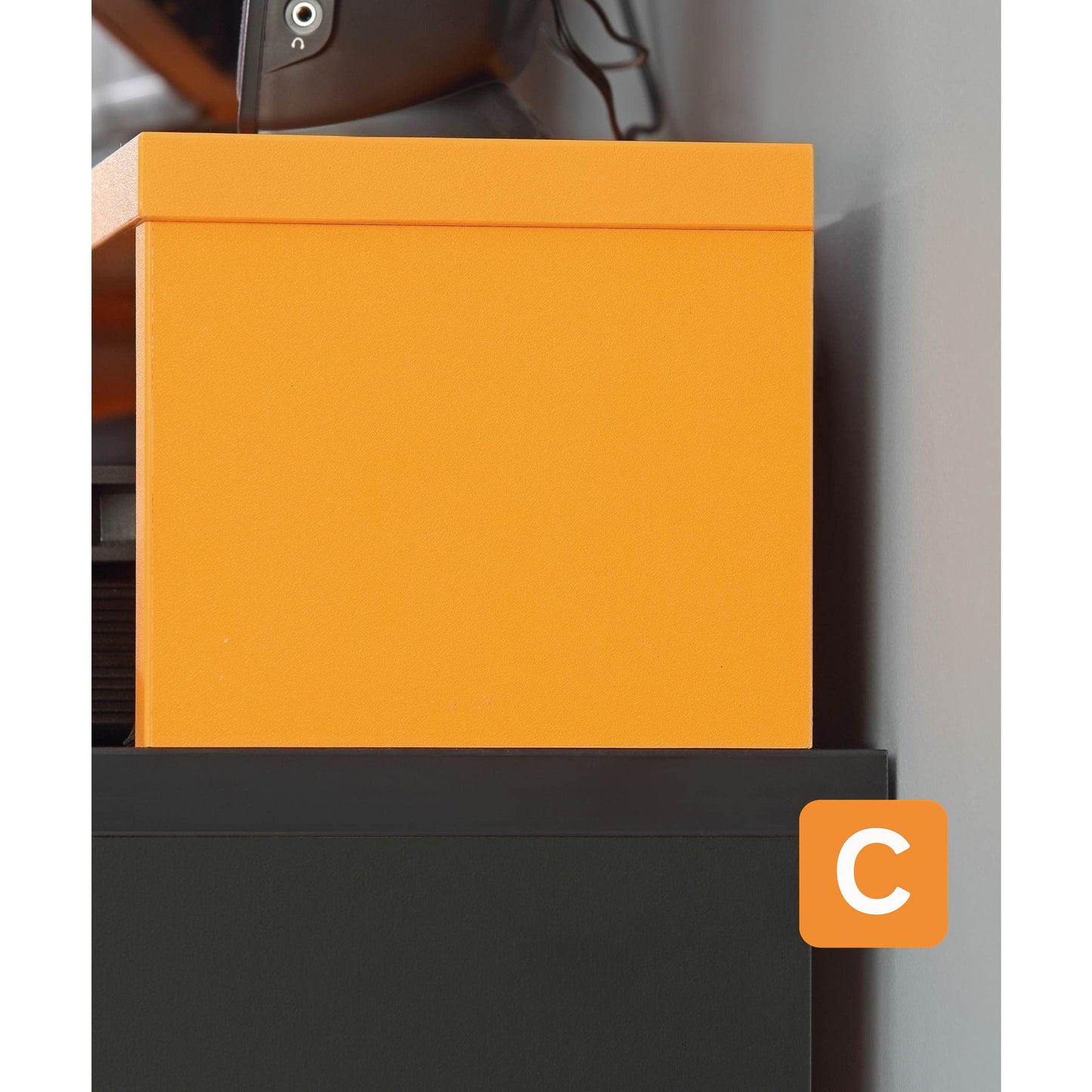 Gamingtisch "TEZAUR", Black Orange, Breite 160 cm - FORTE FORTE