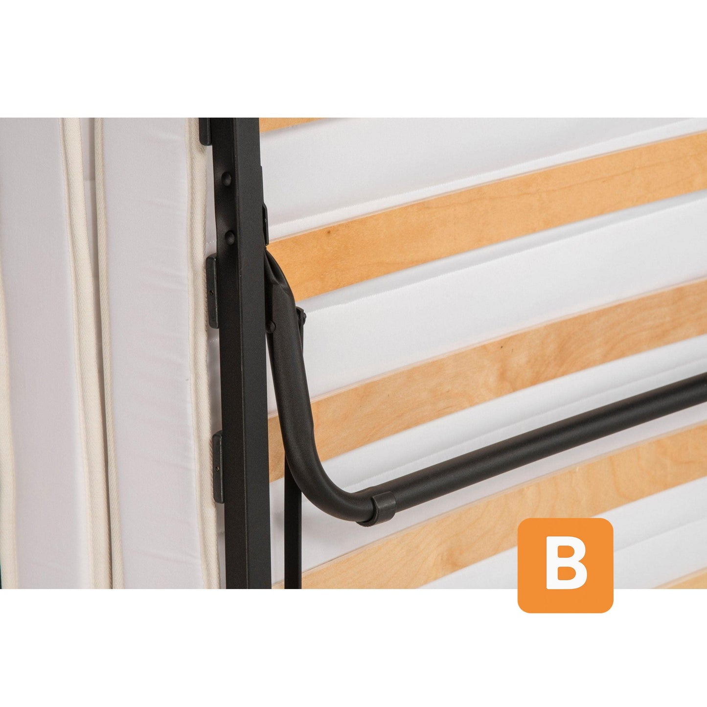 Gästebett "Florenzia", Maße: 77x195 cm, mit Kunststoffrollen - INOSIGN INOSIGN