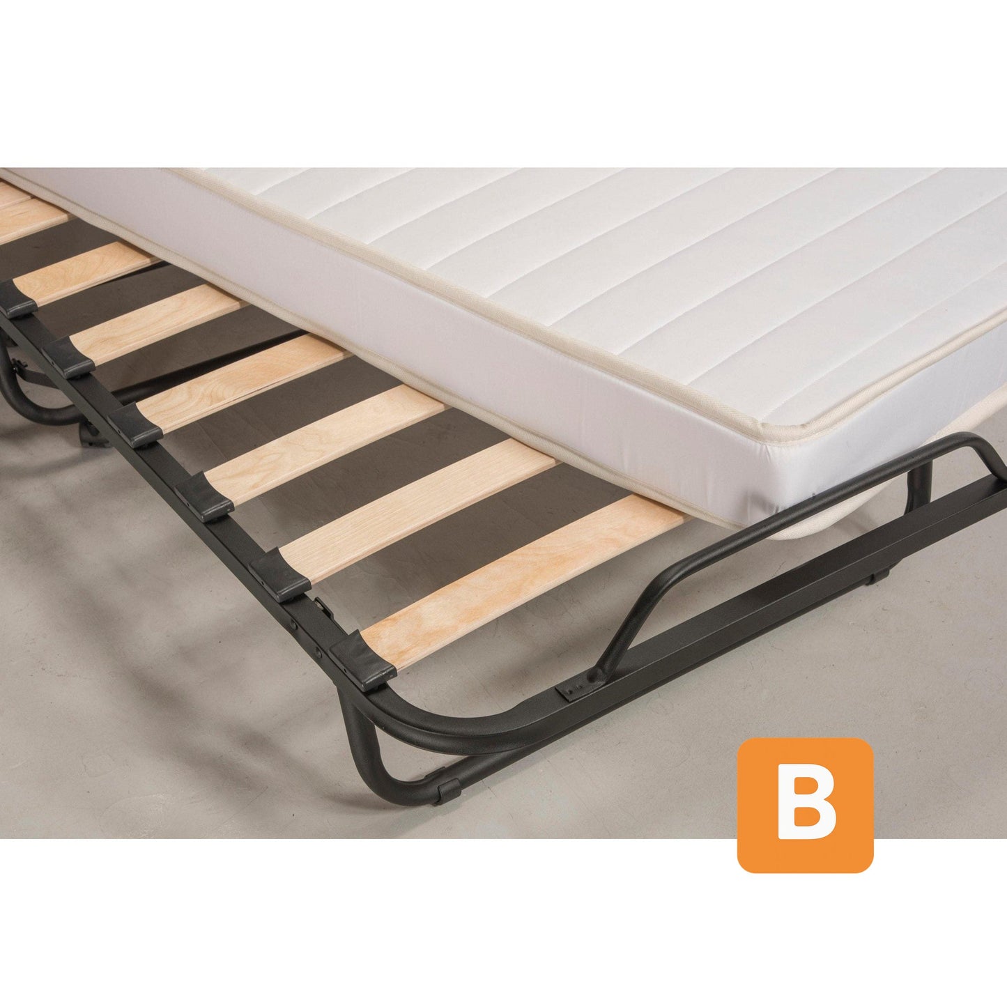 Gästebett "Florenzia", Maße: 77x195 cm, mit Kunststoffrollen - INOSIGN INOSIGN