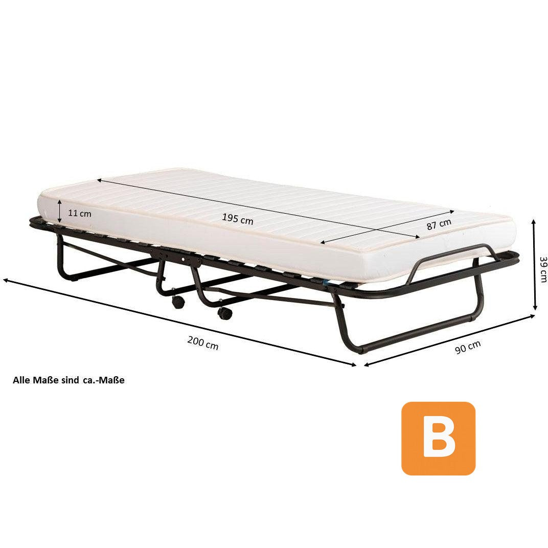Gästebett "Florenzia", Maße: 87x195 cm - INOSIGN INOSIGN