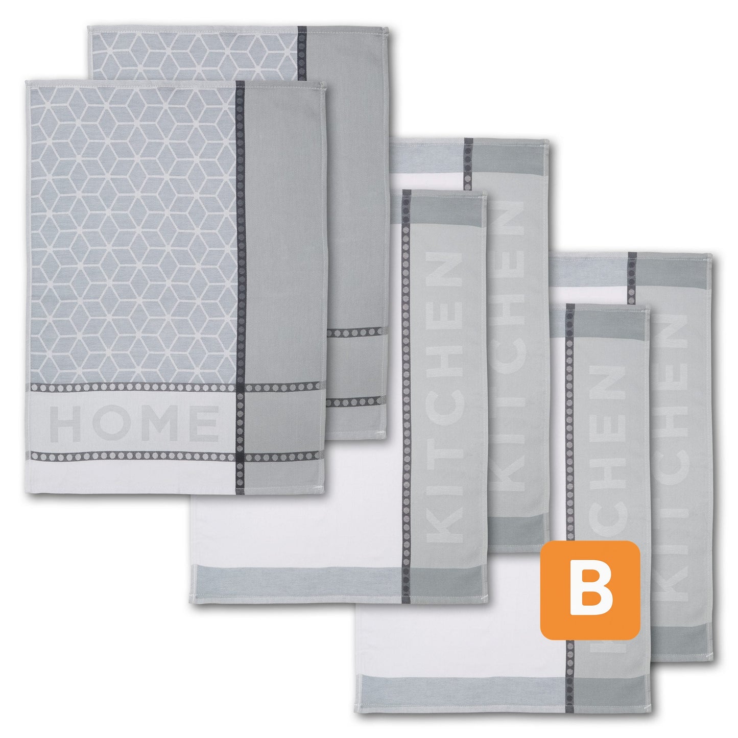 Geschirrtuch-Set, Maße je Tuch ca. 50x70 cm - DYCKHOFF Dyckhoff