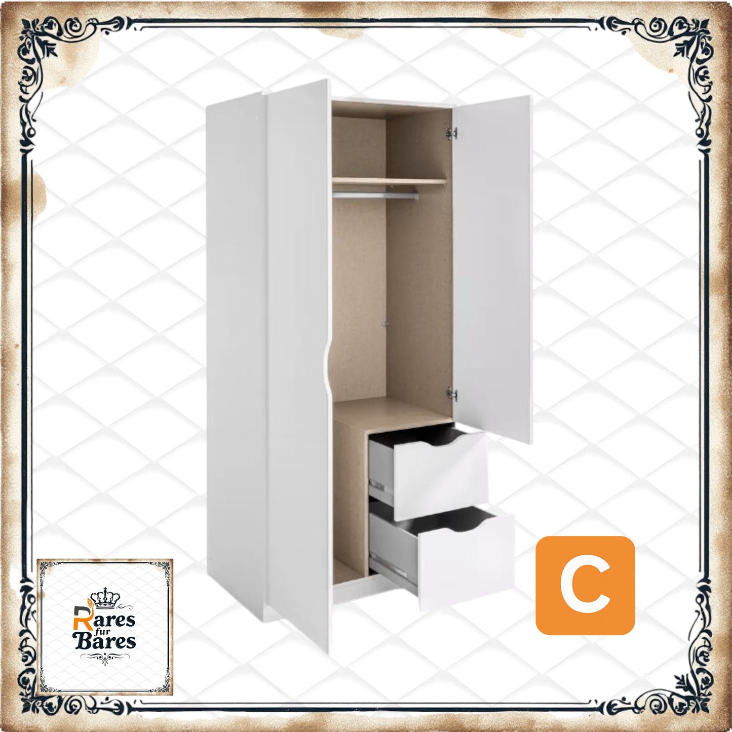 Kleiderschrank "Freiham", Maße: 91 x 197 cm, rauch BLUE Rauch Möbelwerke GmbH