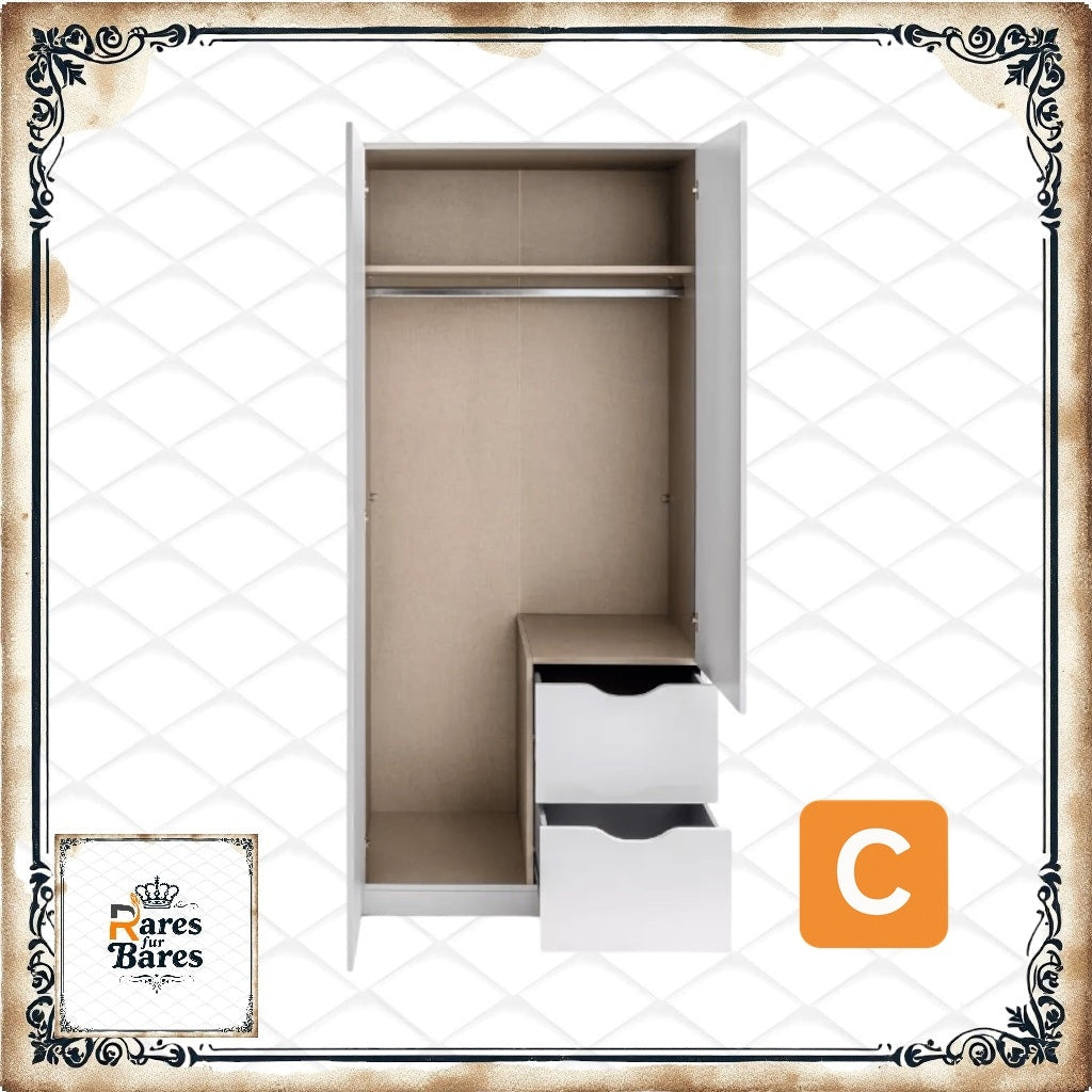 Kleiderschrank "Freiham", Maße: 91 x 197 cm, rauch BLUE Rauch Möbelwerke GmbH