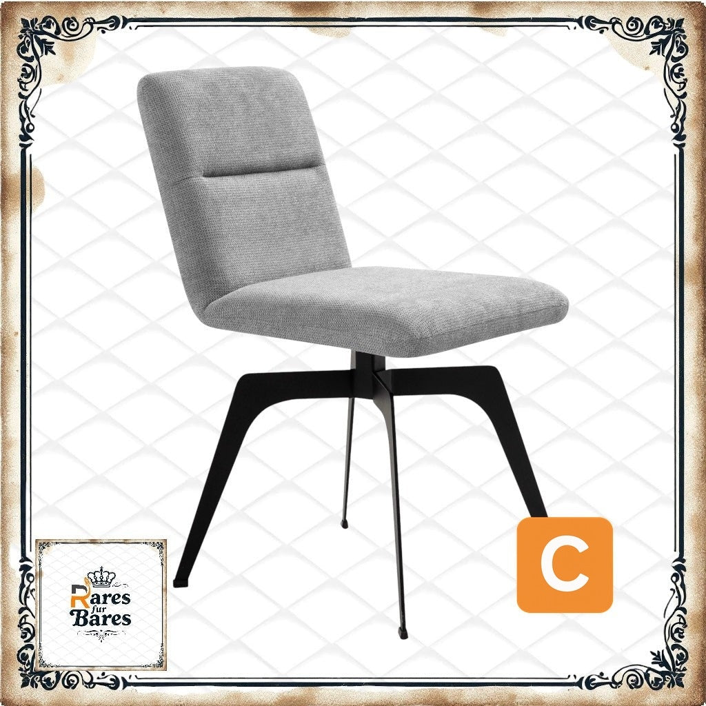 Polsterstuhl "Erin", hellgrau - HOME AFFAIRE HOME AFFAIRE