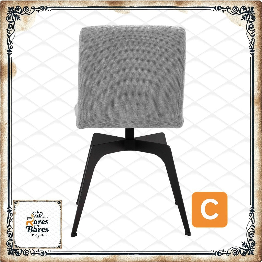 Polsterstuhl "Erin", hellgrau - HOME AFFAIRE HOME AFFAIRE