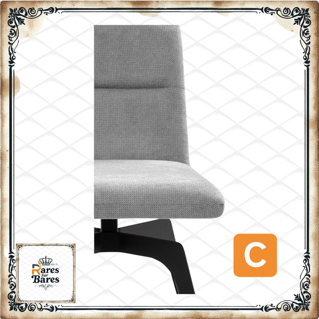 Polsterstuhl "Erin", hellgrau - HOME AFFAIRE HOME AFFAIRE