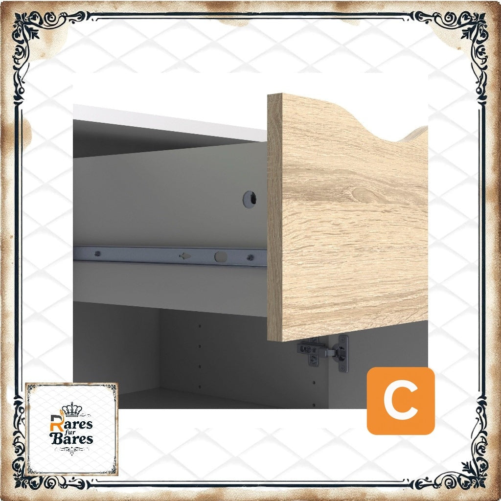 Sideboard "Oslo", Schubladenschrank - HOME AFFAIRE