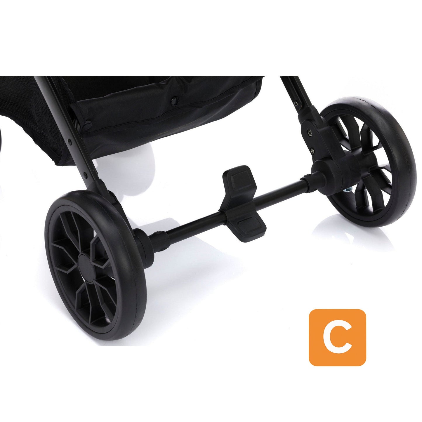 Kinder-Buggy "Styler Elite", hellgrau melange - FILLIKID Fillikid