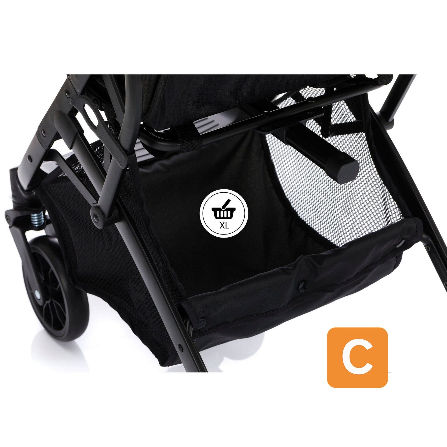 Kinder-Buggy "Styler Elite", hellgrau melange - FILLIKID Fillikid