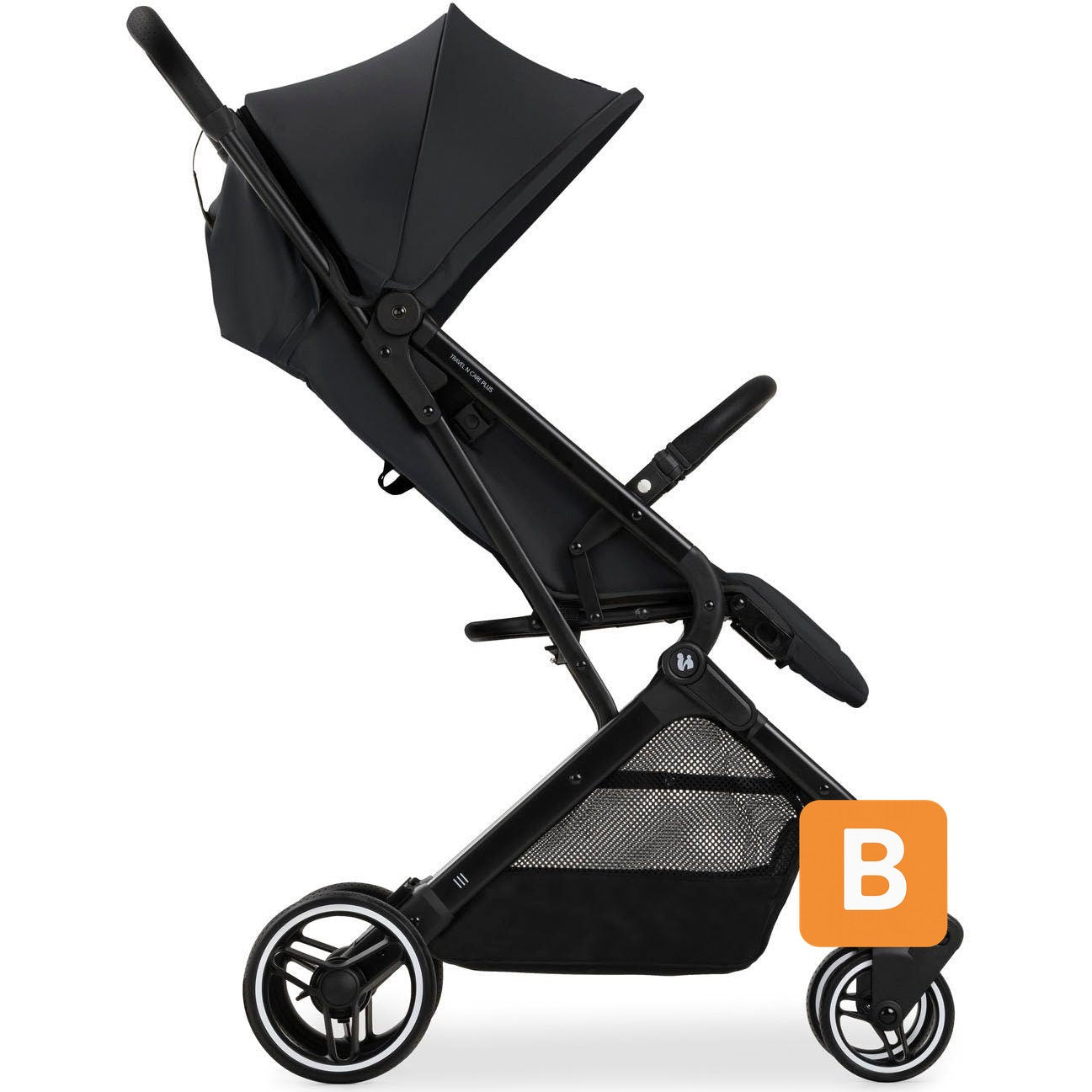Kinder-Buggy "Travel N Care Plus", black - HAUCK Hauck