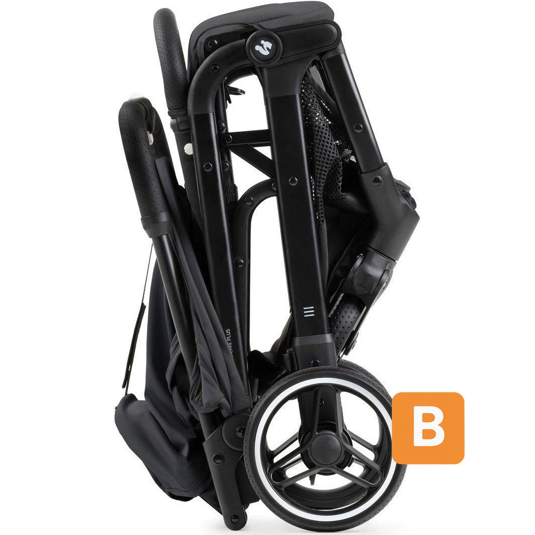 Kinder-Buggy "Travel N Care Plus", black - HAUCK Hauck