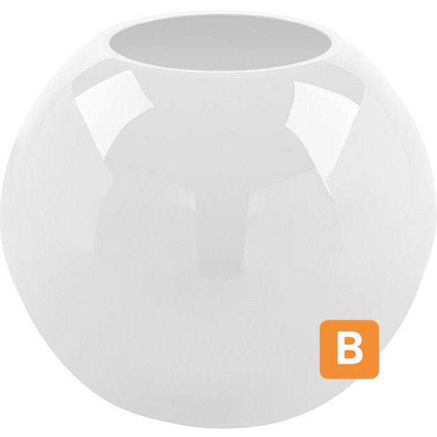 Kugelvase "MOON", aus durchgefärbtem Opalglas - FINK Fink GmbH & Co. KG