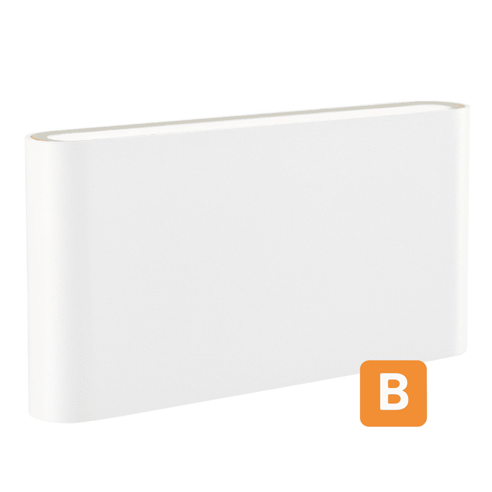 LED Außen-Wandleuchte "Welbie", weiss von BRILLIANT Brilliant