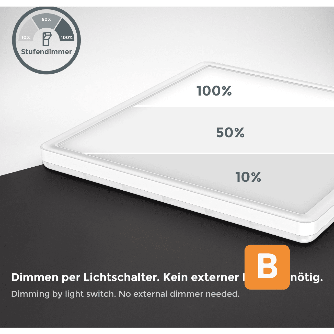 LED Deckenleuchte B.K.Licht