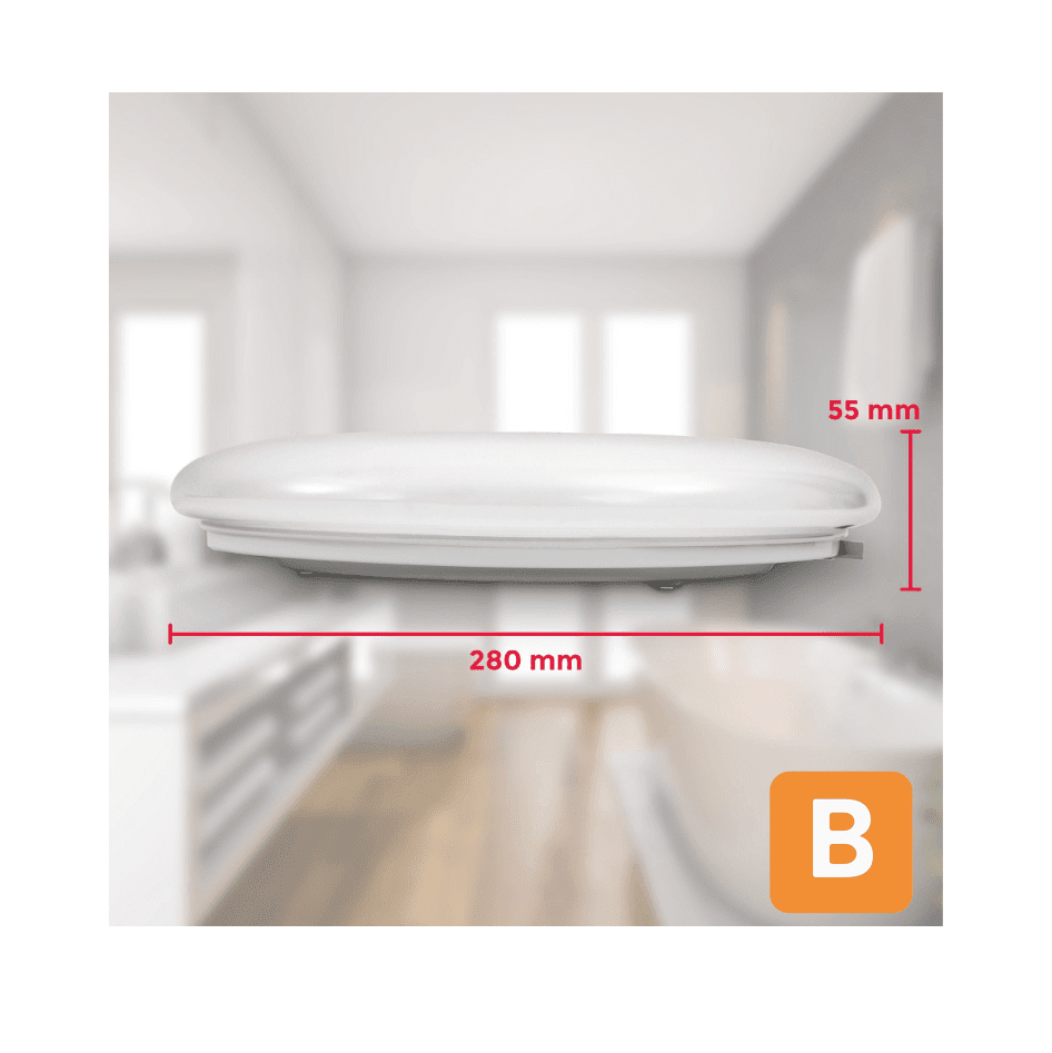 LED Deckenleuchte Leonis B.K.Licht