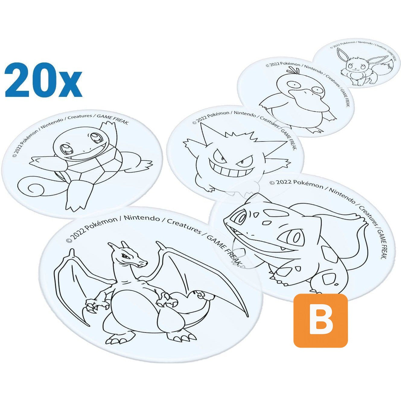 Malvorlage "XOOMY® Pokémon Refill" - RAVENSBURGER Ravensburger Verlag GmbH