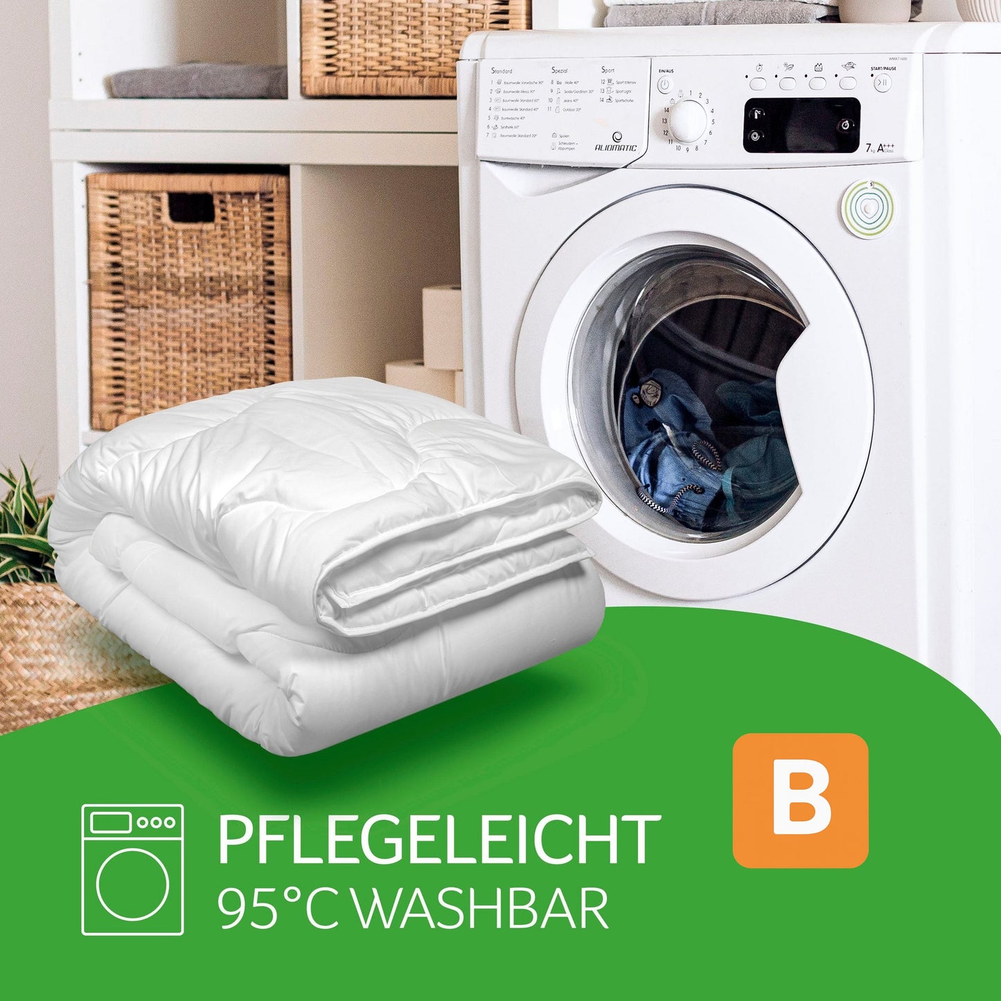 Microfaserbettdecke Julia, Bettdecken für Sommer und Winter, 155x220cm John Cotton