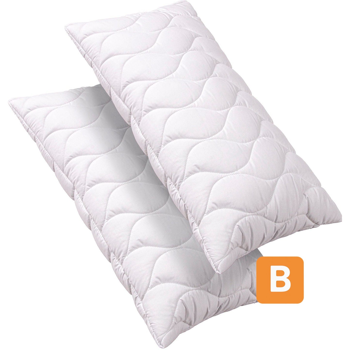 Microfaserkissen 2für1, Kopfkissen, ein Kissen gratis, 40x80 cm John Cotton