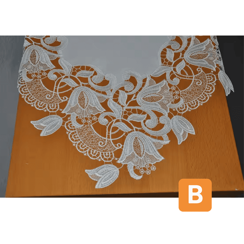 Mitteldecke Tischdecke Tulpenzauber Stickereien Plauen