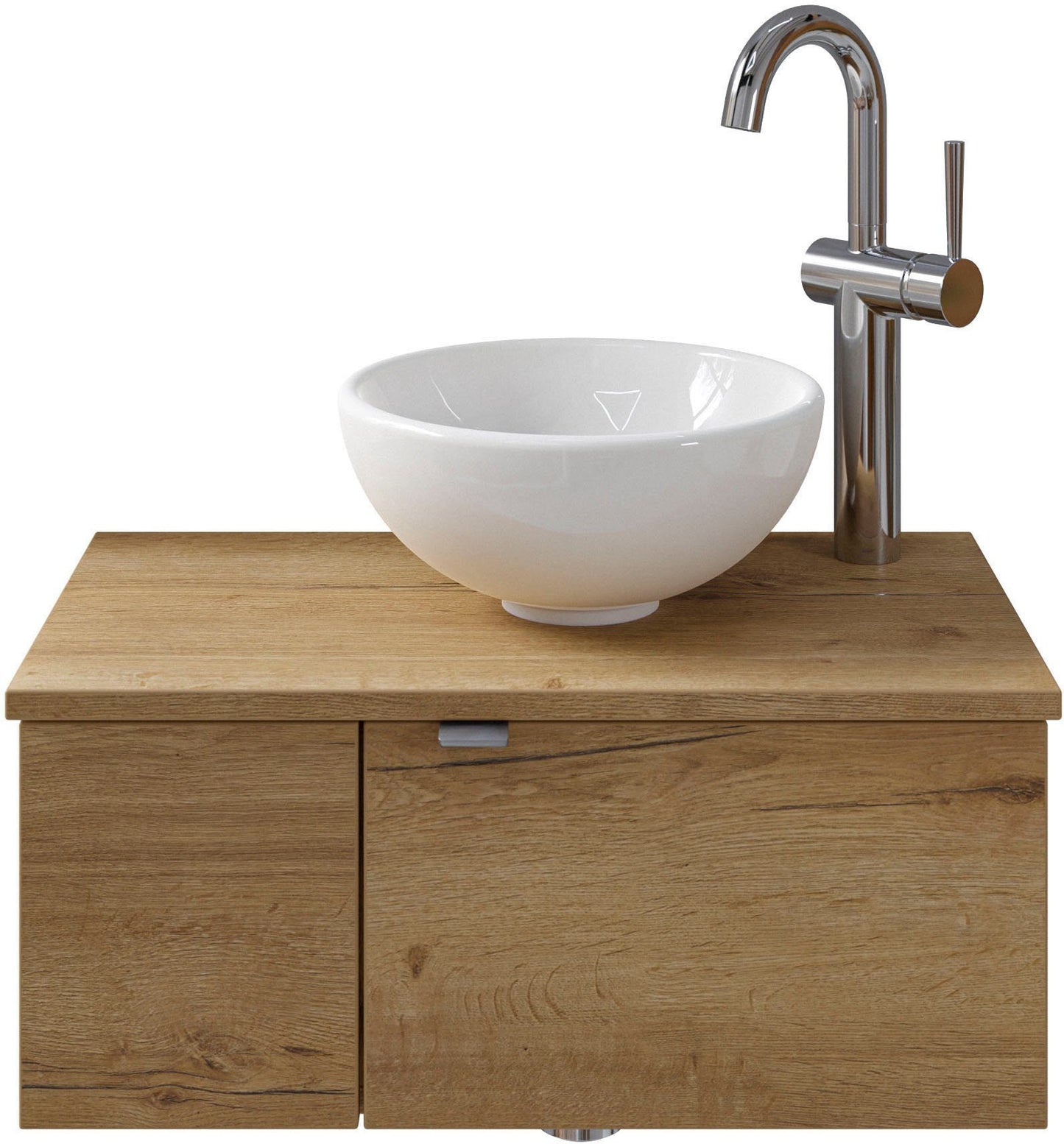 Washbasin series 6915 wash bowl with base cabinet for guest bathroom