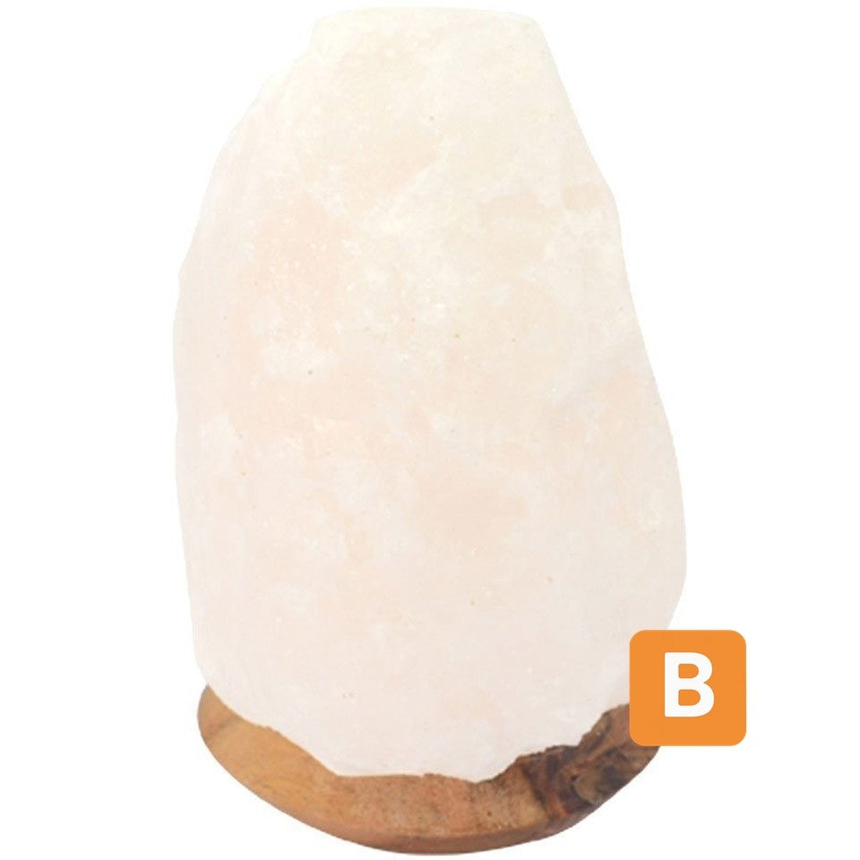 Salzkristall-Tischlampe, inkl. USB-Rock - HIMALAYA SALT DREAMS HIMALAYA SALT DREAMS