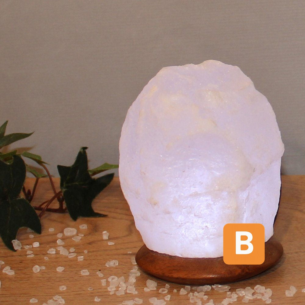 Salzkristall-Tischlampe, inkl. USB-Rock - HIMALAYA SALT DREAMS HIMALAYA SALT DREAMS