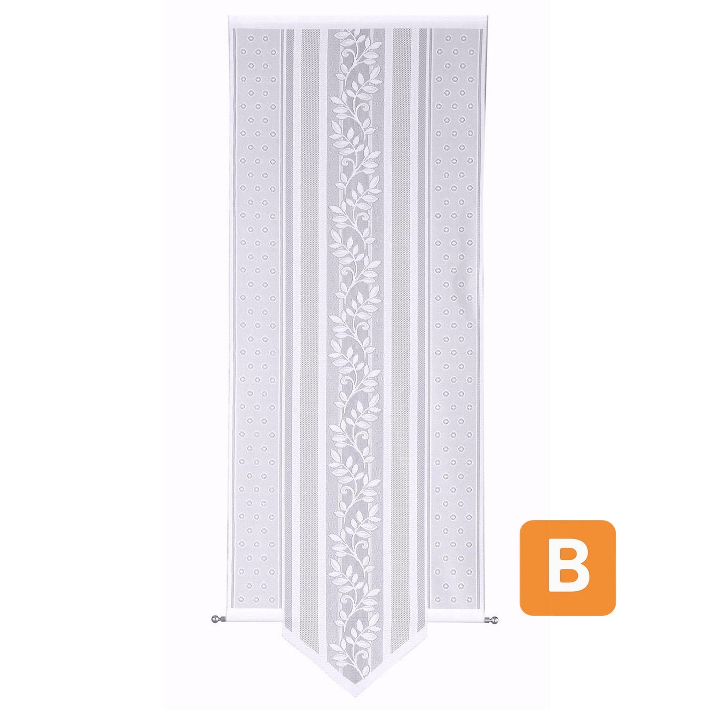 Schiebegardine "Flora-Spitz", Größe: 180x60 cm - VHG VHG