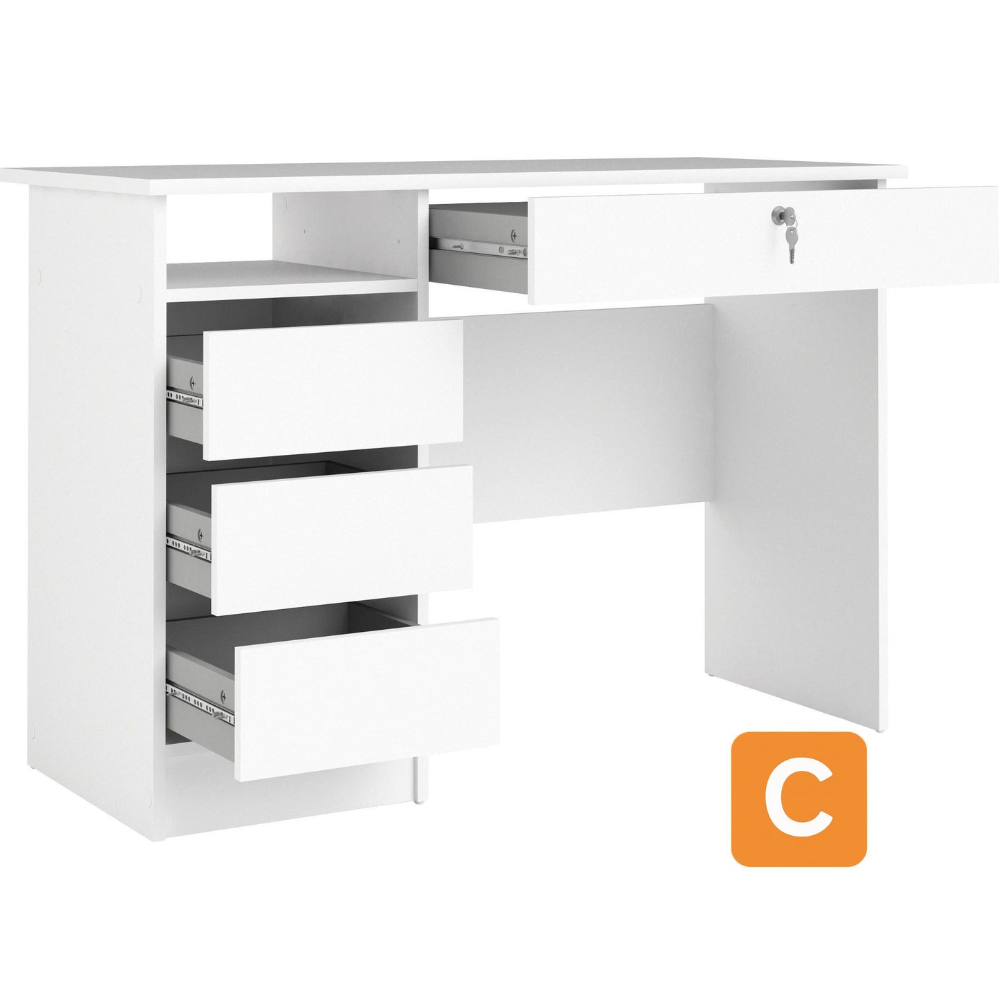 Schreibtisch "Plus", Jugendschreibtisch - HOME AFFAIRE HOME AFFAIRE